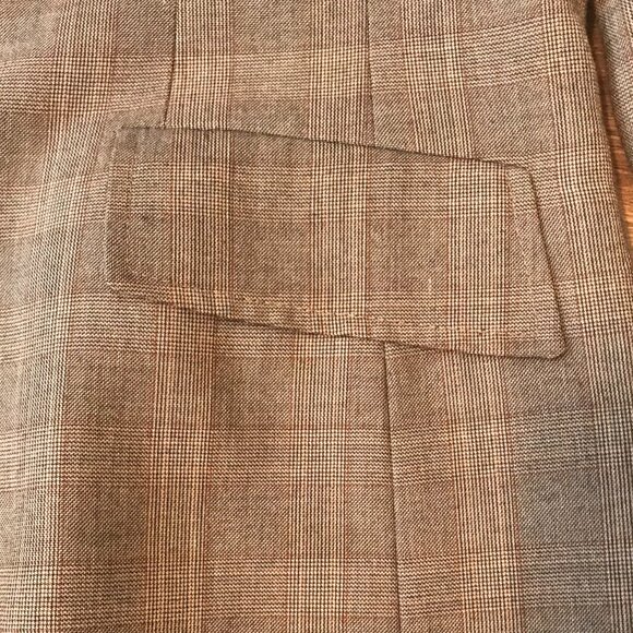 Anne Klein Suits Three Button Blazer Brown Size 4 - Picture 4 of 14